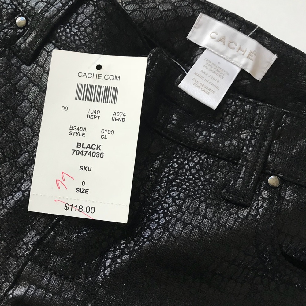 Cache Black Pants - image 2